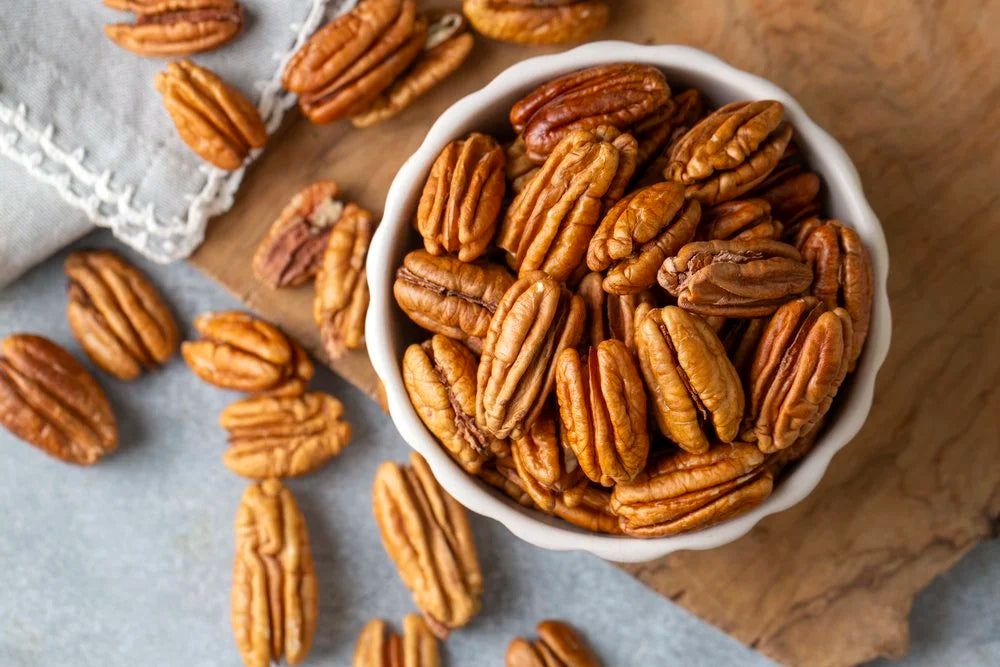 Adding Roasted Salted Pecans To Snack Mixes