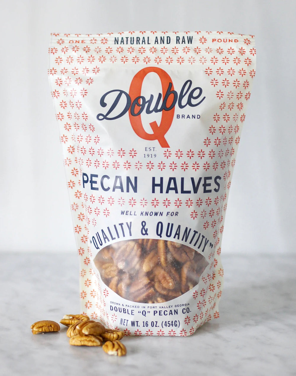 Bulk Mammoth Pecan Halves 10Lb