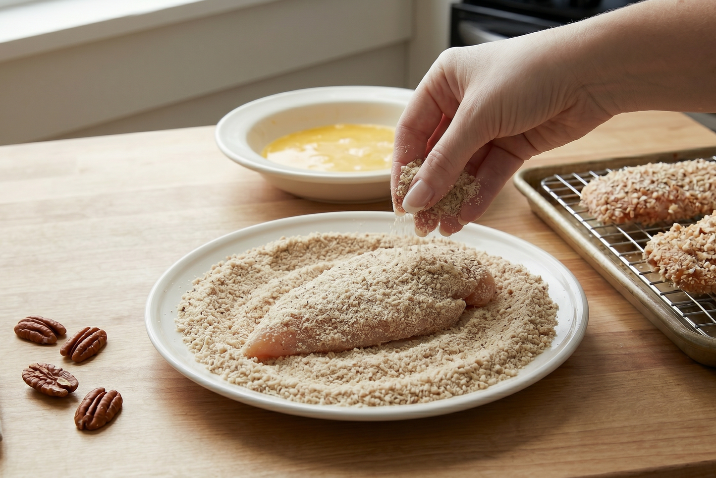 1lb Pecan Meal