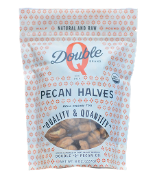 8oz  Organic Elliot Pecans Halves